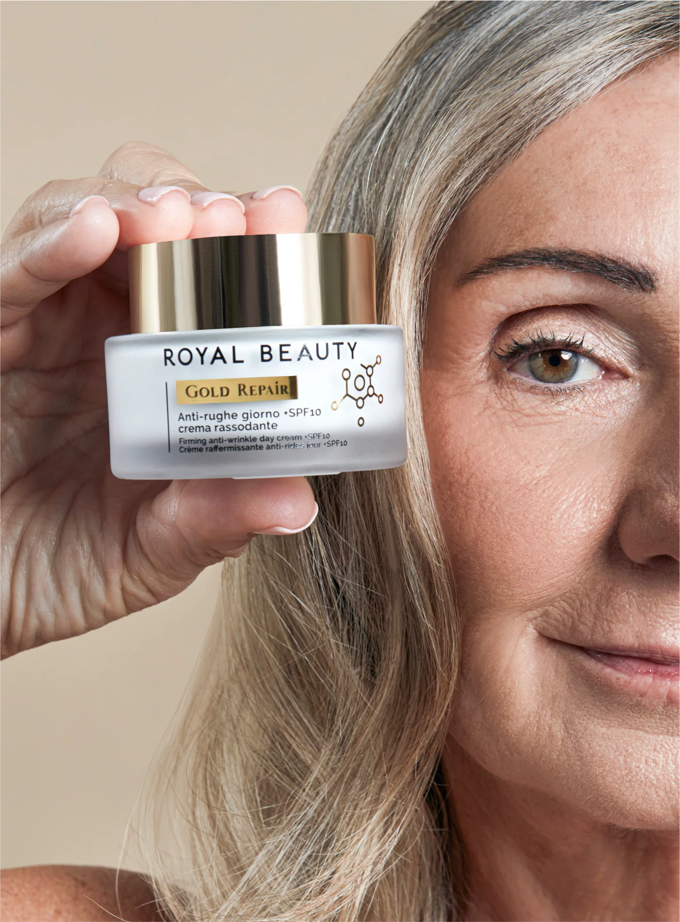 Gold Repair - Crema viso rassodante +SPF 10 - Image 3