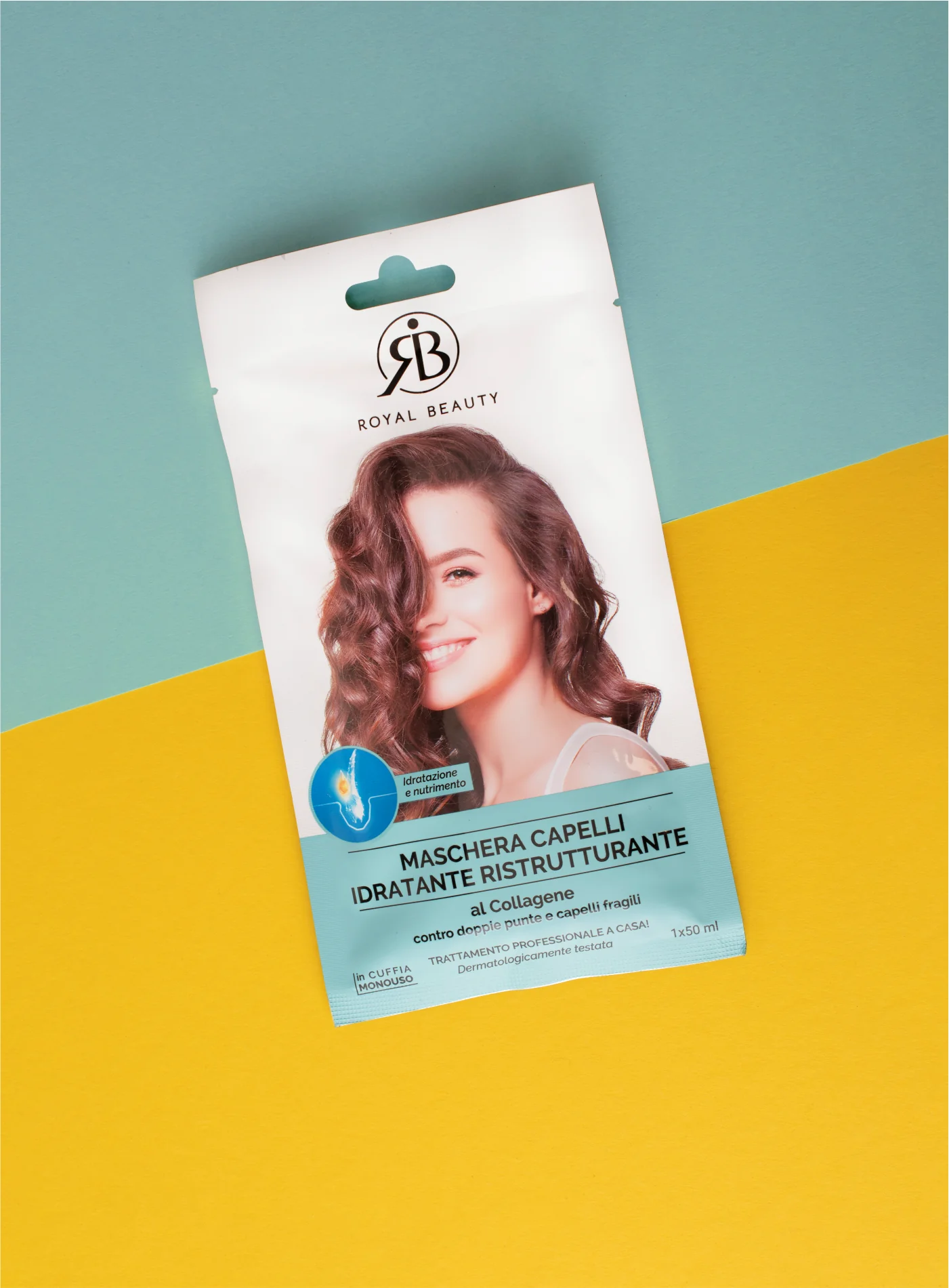Maschera cuffia capelli al collagene - Image 3