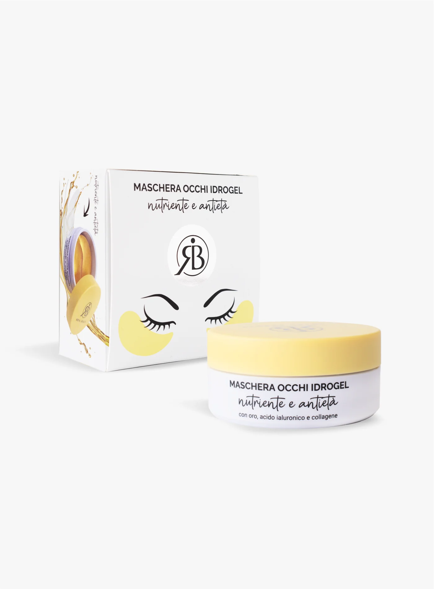 Maschera Occhi in Idrogel Nutriente e Antietà - Image 3
