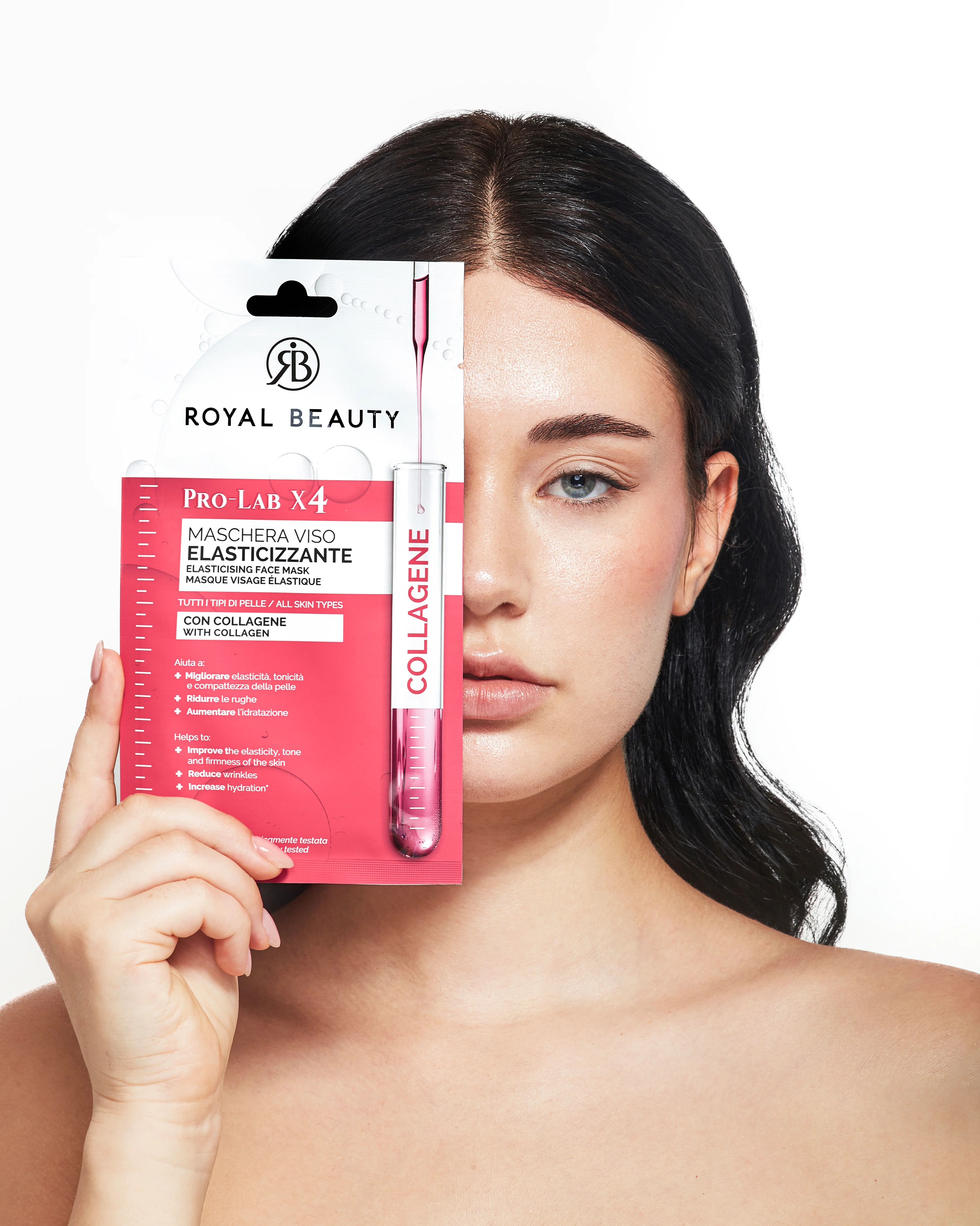 Maschera Viso Pro Lab - Elasticizzante - Image 3